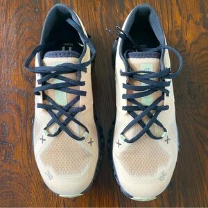 Like new On Cloud X3 light pink running shoes size 8M